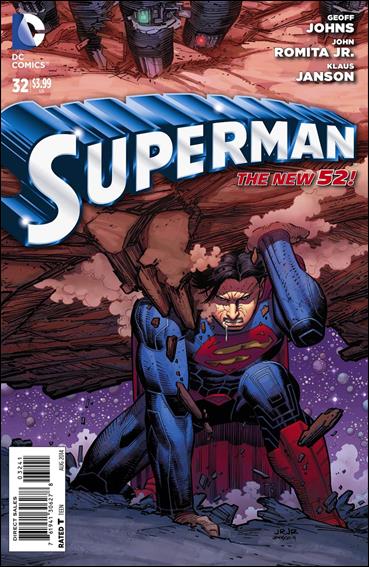 Superman (2011) issue 32-G John Romita Jr. 1:100 Cover