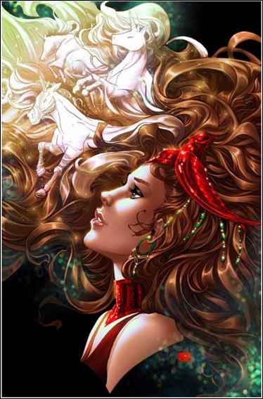 Kiss (2014) issue 0-F Nei Ruffino Dark Holiday Cover 1/100