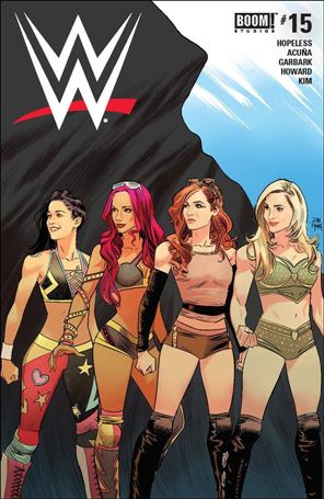 WWE issue 15 Dan Mora Cover