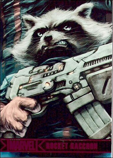 Marvel Greatest Heroes (Base Set) card 61 Rocket Raccoon