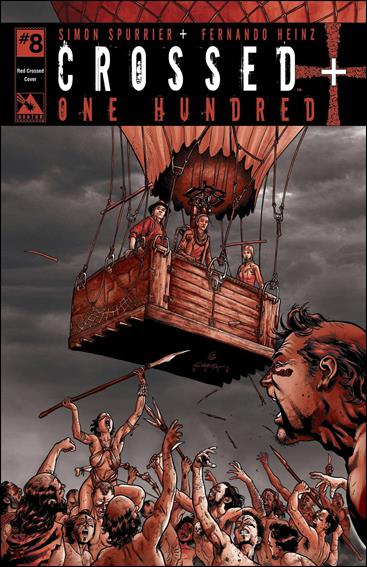 Crossed Plus One Hundred issue 8-G Red Crossed Cover 1:3