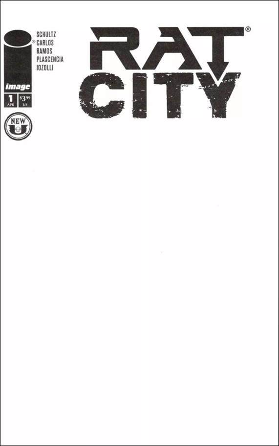 Rat City (2024) issue 1-B Blank/Sketch Cover
