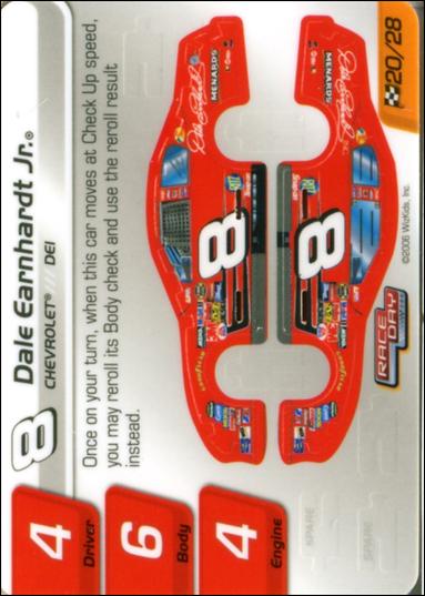 NASCAR Race Day 2006 Series 1 (Base Set) card 20.1 Dale Earnhardt Jr.