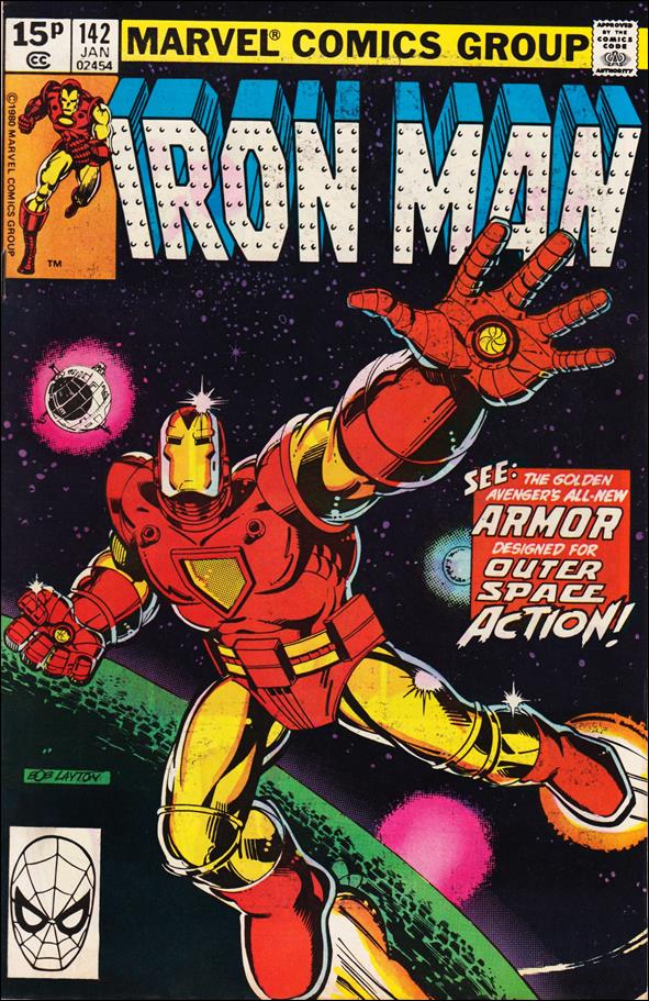 Iron Man (1968) issue 142-B UK Price Cover