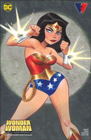 Wonder Woman 80th Anniversary 100-Page Super Spectacular issue 1-D Bruce Timm Animation Inspired Cover