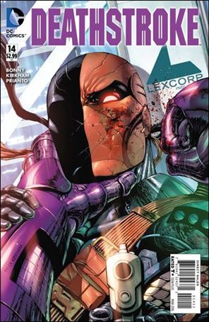 Deathstroke (2014) issue 14 Tyler Kirkham Cover