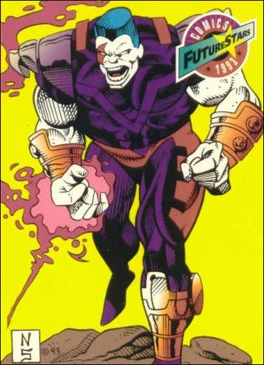 Comics FutureStars (Base Set) card 53 Volcanic Man