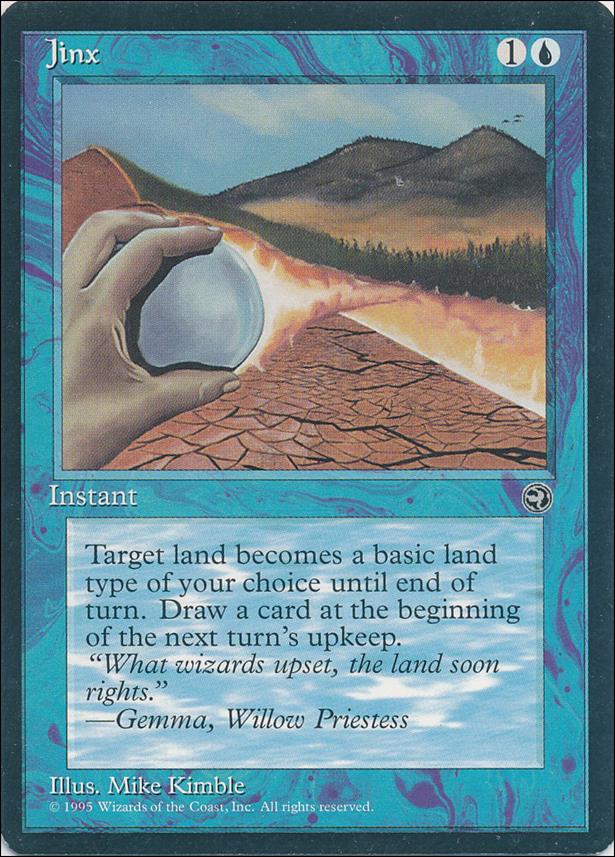 Magic the Gathering: Homelands (Base Set) card 29 Jinx