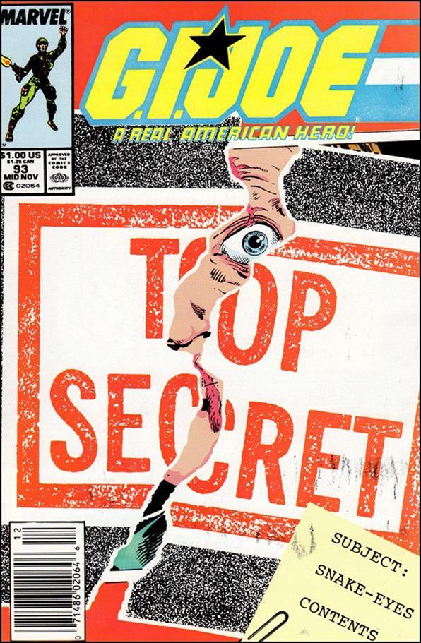 G.I. Joe: A Real American Hero issue 93-B Newsstand Cover