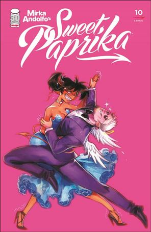 Mirka Andolfo's Sweet Paprika issue 10-B Dancing Cover