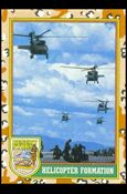Desert Storm: Series 1 (Base Set) card 15 Helicopter Formation