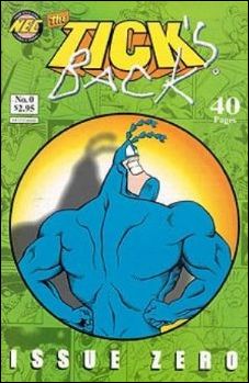 Tick's Back issue 0-B Green Background and Blue Tick Cover 1:7 1/5000