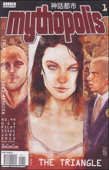 Mythopolis issue 1-D Marco Turini Trio Cover