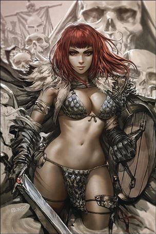 Vampirella / Red Sonja issue 1-J Derrick Chew 1:25 Virgin Cover