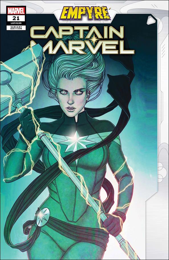 Captain Marvel (2019) issue 21-B Jenny Frison Cover