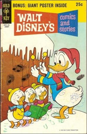 Walt Disney's Comics and Stories (1940) issue 352-B 25 Cent Cover