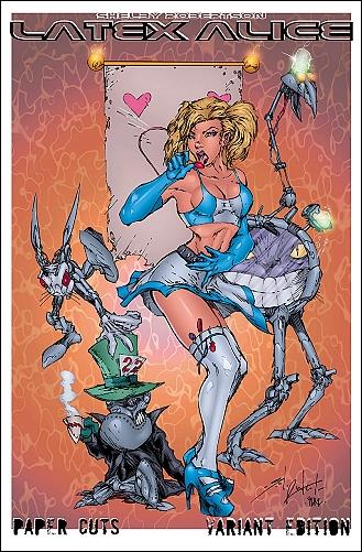 Latex Alice: Paper Cuts issue 1-B Special Edition 1/450