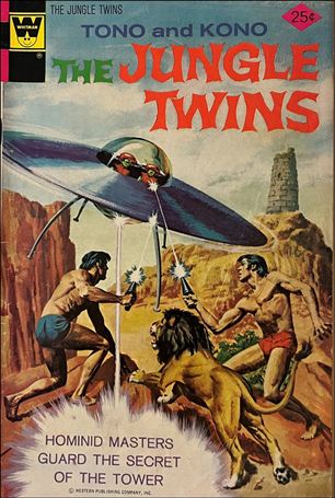 Jungle Twins issue 13-B Whitman Cover