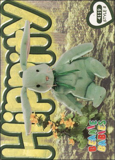 Beanie Babies Series 4 (Base Set) card 195 Hippity
