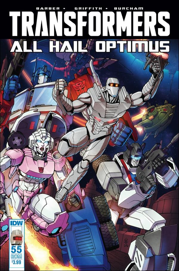 Transformers (2014) issue 55-B Casey W. Coller ROM Subscription Cover