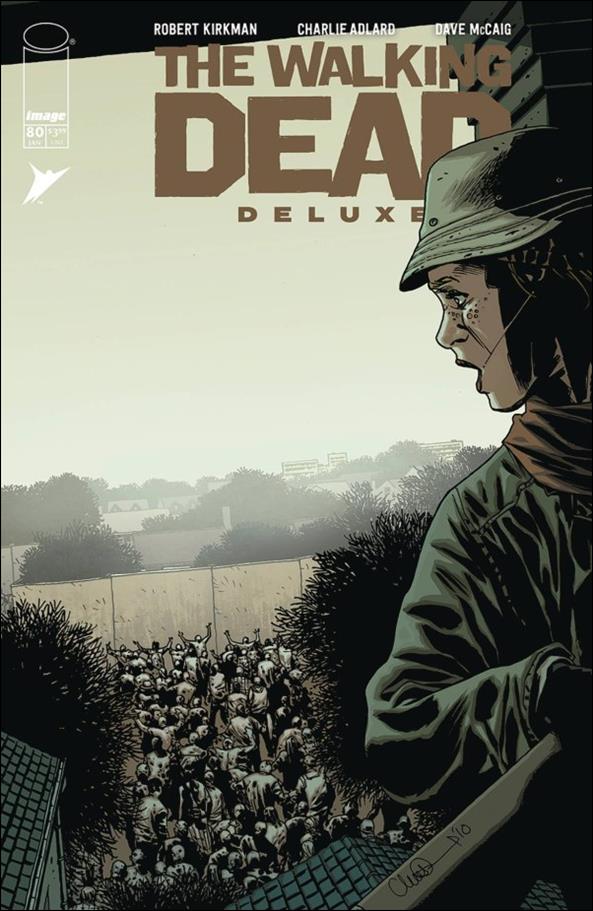 Walking Dead Deluxe issue 80-B Charlie Adlard Cover 