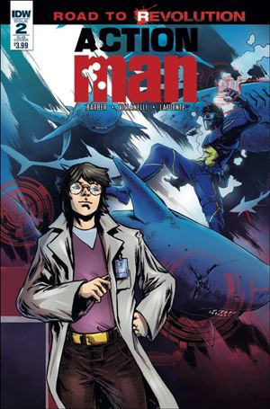 Action Man issue 2-B Paolo Villanelli Subscription Cover