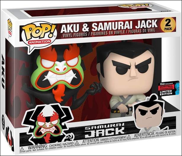Pop! Animation Multi-Packs figure '10' Aku & Samurai Jack