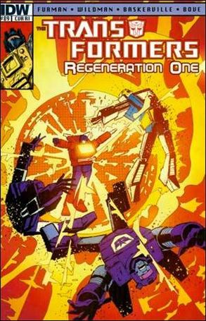 Transformers: Regeneration One issue 89-C Geoff Senior 1:10 Cover