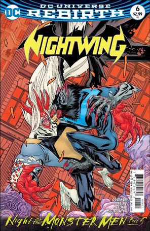Nightwing (2016) issue 6 Yanick Paquette Cover