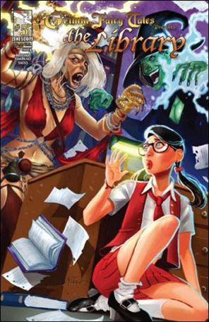 Grimm Fairy Tales Presents The Library issue 5-B Joe Pekar Cover