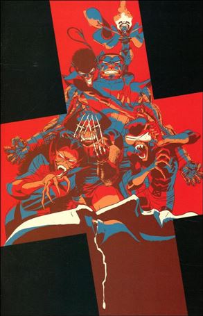 New Mutants (2020) issue 9-B Marcos Martin God Loves, Man Kills Virgin Cover