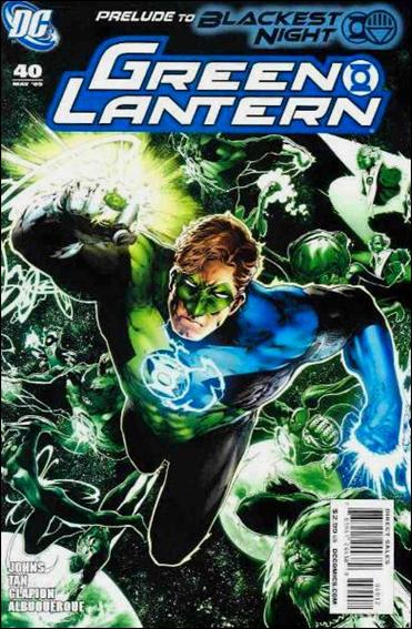Green Lantern (2005) issue 40-C Rodolfo Migliari Cover (2nd Printing)
