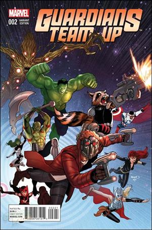Guardians Team-Up issue 2-B Paul Renaud 1:25 Cover