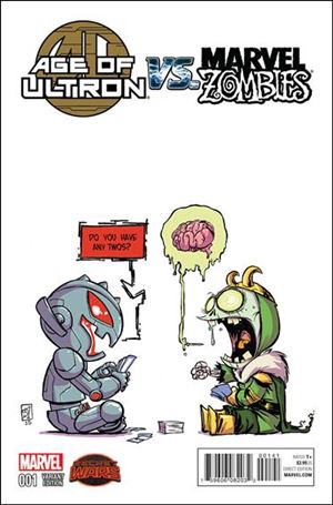Age of Ultron vs Marvel Zombies issue 1-E Skottie Young Baby Cover