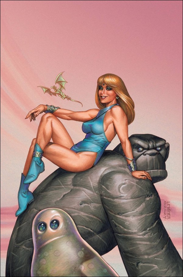 Herculoids (2025) issue 2-U Joseph Michael Linsner Virgin 1:20 Cover