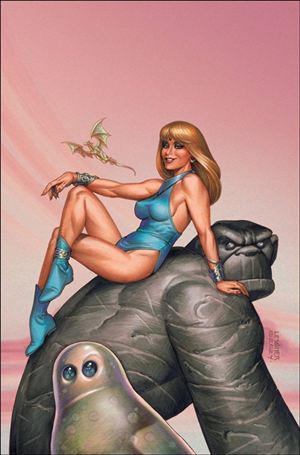 Herculoids (2025) issue 2-U Joseph Michael Linsner Virgin 1:20 Cover