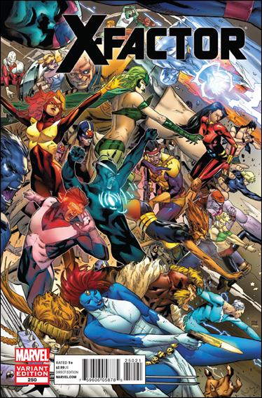 X-Factor (1986) issue 250-B Clay Mann 1:50 Cover