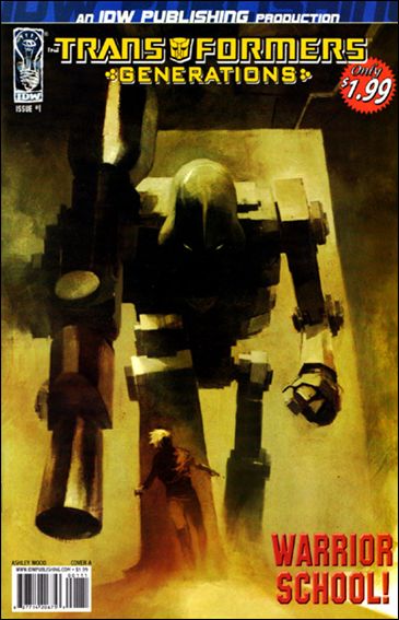 Transformers: Generations issue 1 Ashley Wood Cover