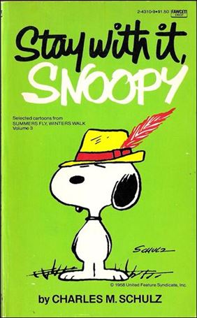 Stay with it, Snoopy issue 1