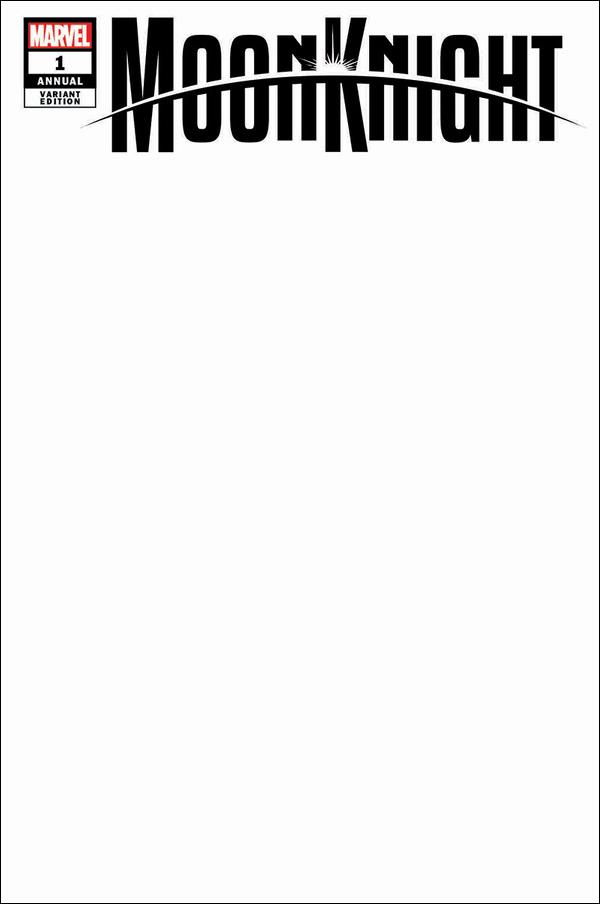 Moon Knight Annual (2022) issue 1-C Blank/Sketch Cover