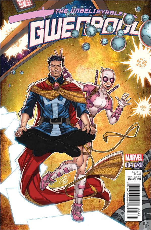 Unbelievable Gwenpool issue 4-B Ron Lim 1:10 Cover