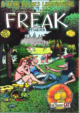 Fabulous Furry Freak Brothers issue 3-H Red Price Variant