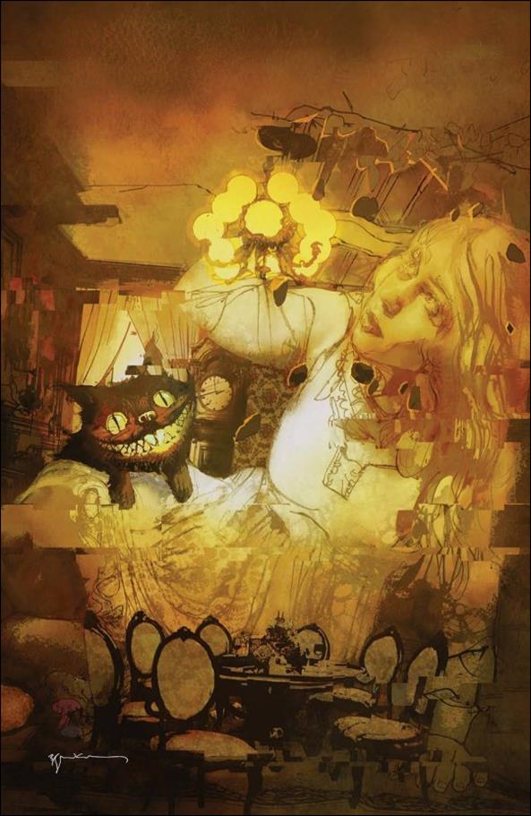 Alice Never After issue 3-D Bill Sienkiewicz 1:25 Virgin Cover