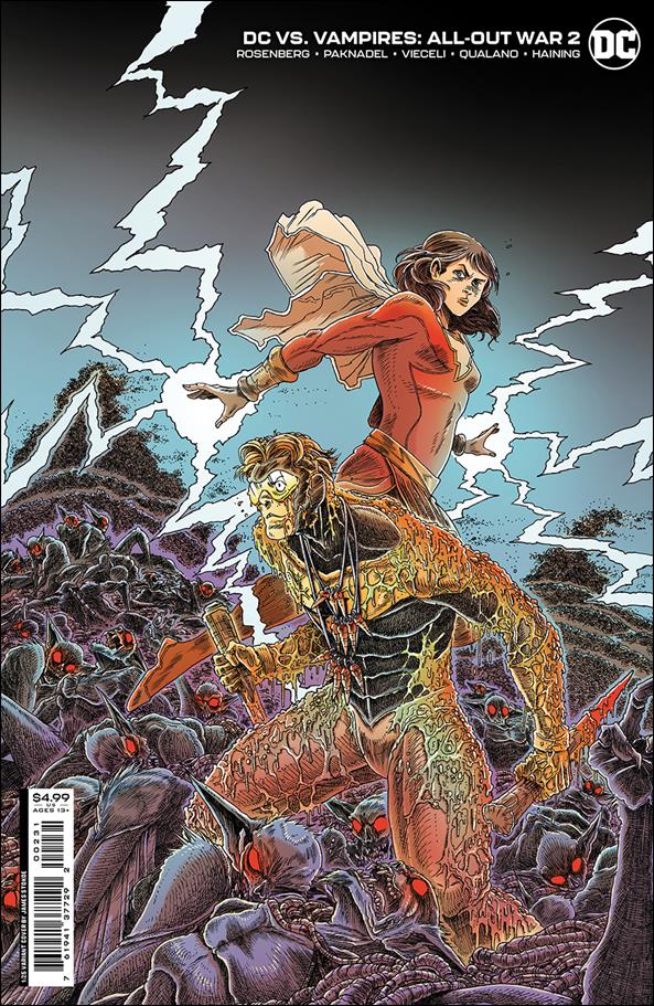 DC vs Vampires: All-Out War issue 2-D James Stokoe 1:25 Cardstock Cover