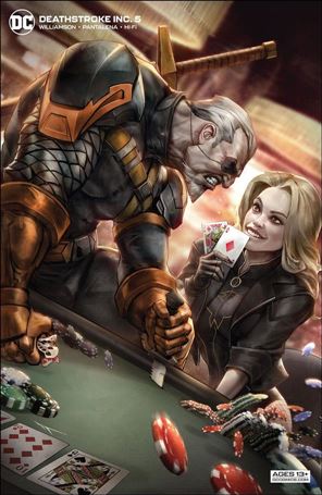 Deathstroke Inc. issue 5-B Ivan Tao Cardstock Cover