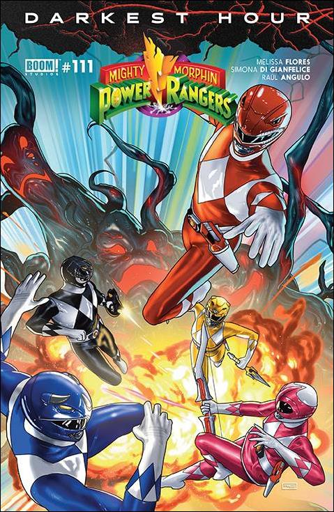 Mighty Morphin Power Rangers issue 111 Taurin Clarke Cover