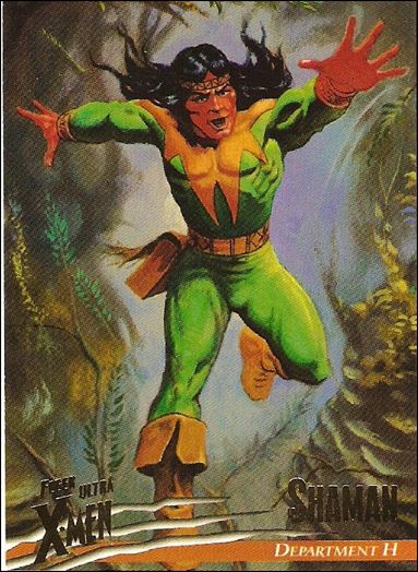 1996 Fleer Ultra X-Men: Wolverine (Base Set) card 12 Shaman