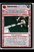 Star Wars: Premiere Limited (Base Set) card 276 Scomp Link Access