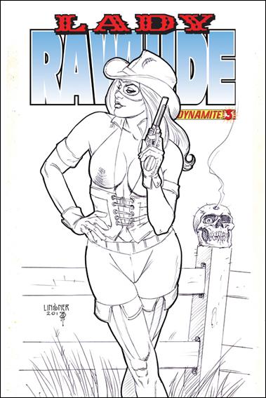 Lady Rawhide (2013) issue 3-B Subscription Sketch Cover