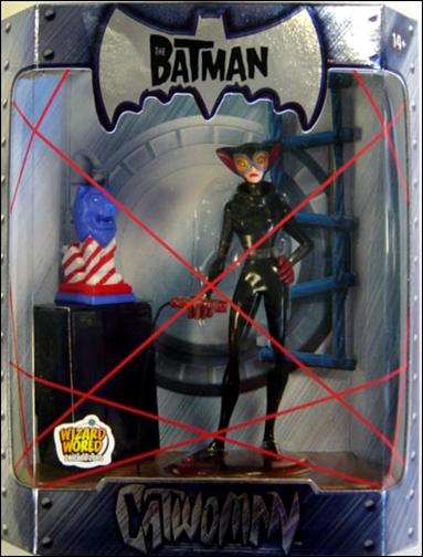 Batman (Exclusives) figure 2-H Catwoman (Red,White, & Blue) 2005 SDCC Exclusive